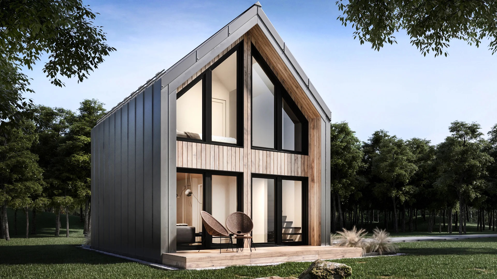 Projekt domu L-302 murowany