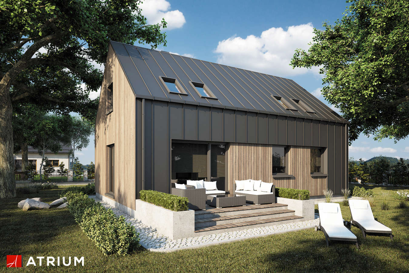 Projekt domu Alaska IV